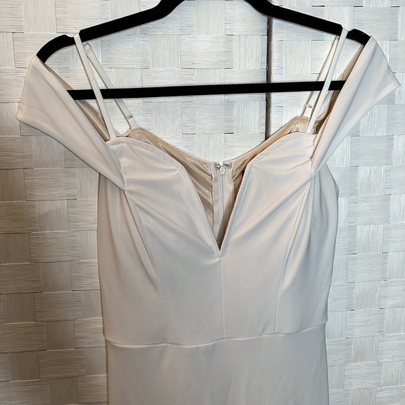 𝅺city studio Cream Dress SZ 7 - Picture 4 of 7